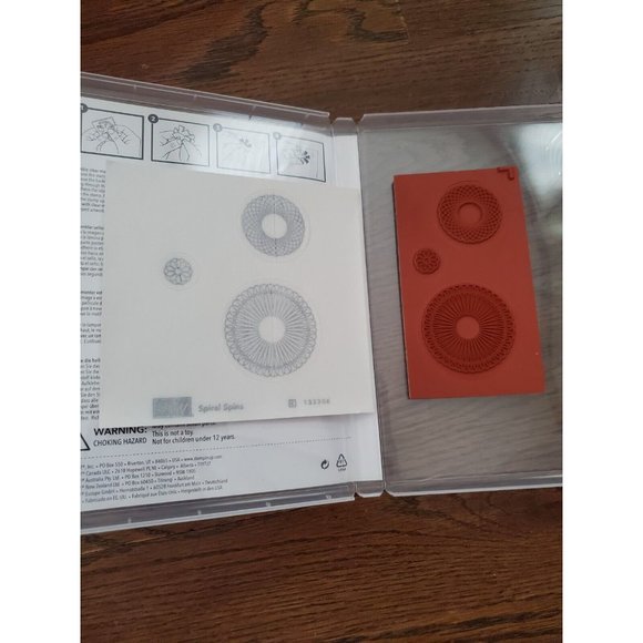 Stampin Up - SPIRAL SPINS - Circle Designs - Picture 3 of 3